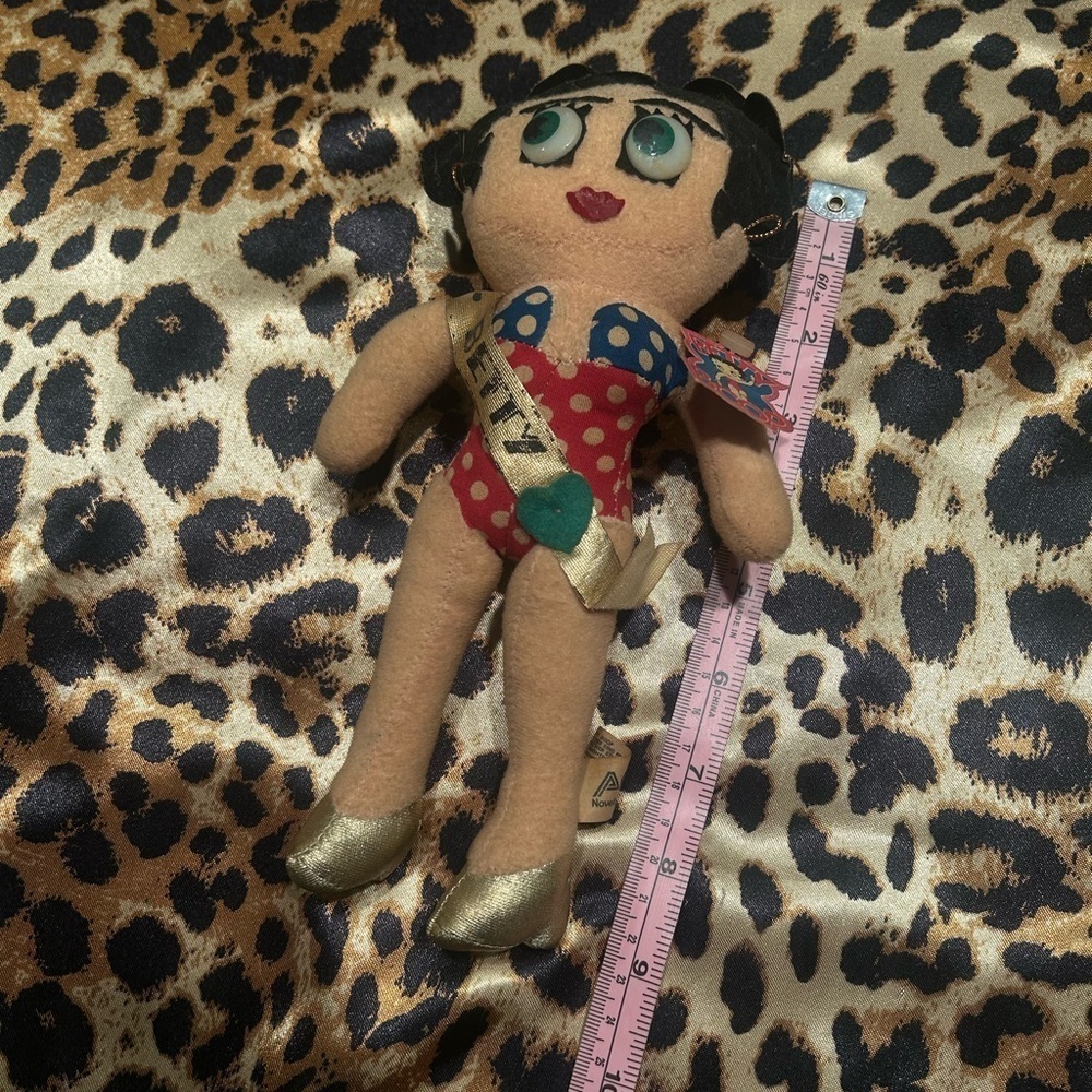 Vintage 1989 Betty Boop Ace Novelty Plush Doll - Picture 6 of 6